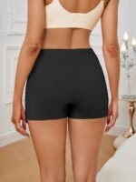 1Pc Solid Seamless Scallop Trim Skirt, Sporty Comfy Breathable Petticoat, Women'S Underwear & Shapewear - Image 10