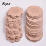 50Pcs Disposable Nipple Stickers, Self-Adhesive Breathable Seamless Invisible Bra, Underwear Accessories And Underwear Accessories, Women'S Fitting Bra Liners - Nipple Stickers Prevent Exposure, Perfect Match For Fashion And Swimwear, Wedding Photography Supplies - Image 2
