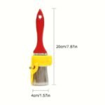 Multi-Purpose Edge Painting Brush Set, 1Pc No-Battery Needed Manual Paint Brush, Plastic Handheld Clean-Cut Painter'S Tool With Wooden Handle For Wall, Ceiling, Window Frame & Narrow Surface Decoration - Image 2