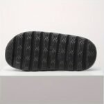 Unisex,, Lawensui Ultra-Soft Eva Slides For Men - Comfortable, Non-Slip, Quick-Dry, Solid Green, 3.5Cm Thick Sole Casual Summer Slippers, Hand Washable, Slip-Resistant Footwear|Minimalist Slipper Design|Ergonomic Slipper Design, Suitable For Women - Image 4