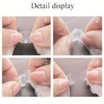1Pc Silicone Push-Up Bra For Women - Seamless Strapless, Self-Adhesive, Opaque, Wireless Support, Hand Washable - Ideal For Backless Outfits - Image 5