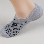 6 Pairs Of Black, White, And Grey Women'S Ankle Socks - Image 5
