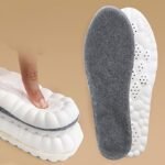 2Pcs Of Thickened Faux Cashmere 4D Cloud Insoles, Warm And Comfortable, Temperature-Regulating, Breathable, Moisture-Absorbing For Snow Boots And Shoes. - Image 8