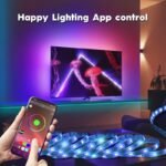 Rgb Led Strip Lights, 100-4000Cm Flexible Strip, Usb 5V, App Remote Control, Dimmable Color Changing, Adjustable, For Tv Backlight, Game Room, Room Decoration, Non-Rechargeable Button Battery - Image 12