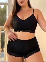 One-Piece Sexy Seamless Bra And American-Style S Underwear Set - Image 9