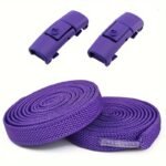 Easy-Clip No-Tie Elastic Shoelaces For Men & Women - 1 Pair, Durable Polyester & Spandex, Hassle-Free Sneaker Laces - Image 22