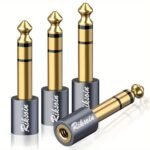 Audio Adapter 6.35Mm (1/4 ") Male To 3.5Mm (1/8") Female Stereo Headphone Adapter {Fully Plated, High Fidelity Sound Quality}, Suitable For Guitar, Digital Piano, Microphone, Speaker, Amplifier Adapter - Image 9