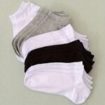 10 Pairs Solid Ankle Socks, Simple & Lightweight Low Cut Socks, Women'S Stockings & Hosiery - Image 8