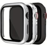 3Pcs For Apple Watch Case Set With Tempered Glass Screen Protector, Anti-Drop Fashion Casual Protective Cover, Compatible With For Apple Watch Series 38/40/41/42/44/45/46/49Mm, Smartwatch Accessories, Smartwatch Protection | Sleek Watch Case | Tempe - Image 16