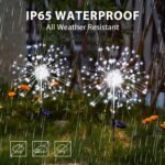 Solar Garden Firework Light, Led Outdoor Solar Garden Decorative Light, Ip65 High Quality Diy Landscape Lighting For Walkways Backyards Christmas Holiday Decorations - Image 13