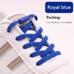 1 Pair Vibrant Elastic No-Tie Shoelaces For Sneakers - Quick & Easy Slip-On Design, Durable Acetate Fiber, Assorted Colors - Image 7