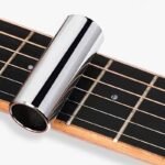 1 X Guitar Glass Or Stainless Steel Slide Stick, Guitar Finger Ring, Clear Finger Sleeve, Glass Material Bakelite Guitar Skateboard Finger Sleeve. - Image 2