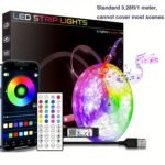 Nbbuff Led Lights For Bedroom, 91.44Cm-30.48Meter Smart App Control Music Sync Color Changing Strip Lights With Remote And Timing, For Room Home Party Decoration - Image 3