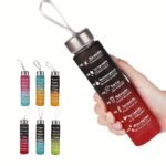 1Pc Gradient Color Water Bottle With Straw Lid, Leakproof Sports Flask, Portable With Carry Loop, Insulated For Hot/Cold Beverages, Gym/Outdoor/Travel Use - Image 11