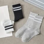 3/6 Pairs Of Striped Sports Breathable Women'S Socks - Image 3