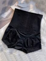 High Waist Lace Stitching Shapewear Panties, Comfy Seamless Tummy Control & Butt Lifting Shaper, Women'S Lingerie & Shapewear - Image 2