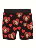 Custom Face Boxers With Picture, Personalized Face Photo Boxers, Funny Underwear With Face, Valentine'S Day/ Anniversary/ Wedding/ Birthday Gifts, Sexy Gift Funny Gag Gifts For Dad/Husband/Boyfriend - Image 6