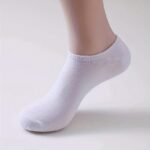 5Pairs Spring And Summer Men'S Versatile Sports Ankle Socks, Spring And Autumn Simple Breathable Short Socks, Autumn And Winter Outdoor Versatile Unisex Invisible Socks - Image 5