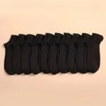 10/20/40Pairs Unisex Anti Odor & Sweat Absorption Low Cut Socks, Comfy & Breathable Socks, For All Seasons Wearing - Image 10
