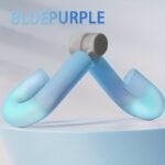 1Pc Lingpeng Women'S Thigh & Arm Workout Equipment - Non-Electric Home Gym Trainer For Toning & Slimming, Durable Plastic Fitness Equipment With Adjustable Resistance Bands, Portable Design For Legs, Arms, Core - Purple/Blue/Transparent Pink, Workout Accessories, Sleek Exercise Tool, Sturdy Construction, Compact Design, Highquality Material, Women Fitness - Image 3