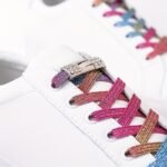 1 Pair Elastic No-Tie Shoe Laces With Diamond Buckle, Lightweight Acetate Rivet Laces, Solid Color Fashion Sneaker Laces, Hand Washable, Woven Craftsmanship, Sports Style - Image 12