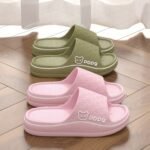 Women'S Eva Slip-On Slippers - Comfortable Non-Slip Sole, Cute Cartoon Pattern, Lightweight Indoor/Outdoor Beach Sandals, Machine Washable All-Season Casual House Shoes, Slipon Design | Antislip Sole, House Slippers