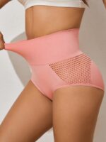 High-Waisted Shaping Panties For Women, Breathable Mesh, Lifts The Buttocks, And Slims The Waist. - Image 9