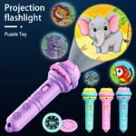 32 Patterns 4 Slides, Youngsters'S Projection Flashlight, Educational Toy. Animals, Dinosaurs, Cars, Space, For Fun Cognition And Bedtime Education - Image 8