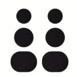 6Pcs Self-Adhesive Shoe Patch Set For Repairing Side Damage, Fixing Inner Sole Holes, And Covering Worn-Out Areas On The Back Of Sneakers. Durable, Scratch-Resistant, And Wear-Proof To Mend Tears And Abrasions