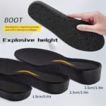 1Pair Inner Heightening Insoles, Men'S And Women'S Invisible Comfortable Soft Sole, Sports Shock Absorption Sweat-Absorbing Insoles - Image 9