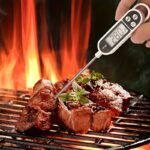 Digital Food Thermometer With Lcd Display - Ideal For Milk, Meat, And Beverages, Durable Plastic Probe, Perfect For Home And Barbecue Use, Food Safety Thermometer | Digital Temperature Display | Durable Plastic Probe, Thermometer For Food - Image 2
