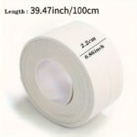 1 Roll Of Waterproof White Self-Adhesive With Bathroom Waterproof Toilet Toilet Kitchen Waterproof Strip Tape Meat-Seam Tape Seal Strip Ideal For Bathroom Sink And Kitchen Super Sticky Bathroom Accessories Home Appliances Home Goods - Image 3