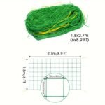 Pe Garden Trellis Netting For Climbing Plants, Support For Cucumber, Vine, Vegetables, Fruits, Flowers, Tomato - 1 Pack Arbors Mesh For Garden Plant Support - Image 7
