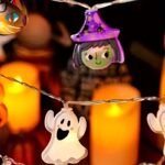 1Pc Led Fairy With -Like Button Control - Multi-Color Changing (Warm White, Green, Purple, Orange, Black, Yellow, , , Red, Brown, Gray, Cyan) - Indoor/ Halloween & Christmas Party Decorations - Led String With Hanging Hooks - Compatible With Pumpkins, Ghosts, Witches, Spiders, Mummies, Angels - Battery Not Included - Safe & Easy Use - Image 13