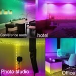 Nbbuff Smart Led Music Sync Light Strip With App & Remote Control, Rgbw Color Changing Lights With Dynamic Effects, Usb-Powered Party Lights For Home, Tv, Bedroom, Christmas, Weddings, Compatible With Alexa/ Assistant, Energy-Efficient Led Lights - Image 14