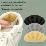 A Pair Of Sports Shoes With Heel Stickers For Men And Women, Designed To Prevent Slipping And Rubbing At The Heel, Adjustable Half-Size Insoles.