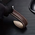 Casual Pu Leather Watch Strap Butterfly Buckle For Apple Watch Ultra 10 9 8 7 6 Se 5 4 3 2 1 For Iwatch Watch Strap 38/40/41/42/44/45/46/49Mm - Image 12