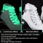 1 Pair Luminous Shoelaces For Sneakers Men Sports Shoes Laces Glow In The Dark Night Shoestrings Reflective Shoelaces - Image 6