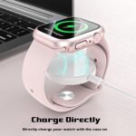 3Pcs Sports & Casual Protective Case Set For Apple Watch, Full-Body Shockproof Scratch-Resistant Hard Pc Cover With 9H Tempered Glass Screen Protector, Compatible With Apple Watch 38/42/40/44/41/45/46Mm, Ultra/Series 11/10/9/8/7/6/5/Se/4 - Image 10