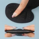 1 Pair Tpe Heel Cushions & Cups - Anti-Slip Letter Detail Heel Pads For Foot Protection, Soft Comfortable, Breathable, Shock-Absorbing, Height Increase Inserts For High Heels And Sneakers - Image 4