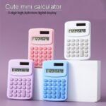 1Pc Tips Calculator Cute Cartoon Pocket Portable Calculator For School Office - Image 4
