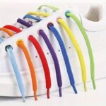 No-Tie Shoelas With Elastic Lace Replacement & Metal Buckle - Quick-On Lazy Laces For Sneakers, Boots, Sneakers - Elastic Closure, Secure Fastening - Compatible With Most Shoe Types - Ideal For Busy People, Travel, Elderly/ - (Shoes Not Included), Shoe Laces For Sneakers - Image 12
