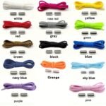 No-Tie Elastic Shoelaces For Sneakers & Skate Shoes - Adjustable, Stylish, Unisex - Secure, Comfortable Fit With Buckles, Spandex Material, Skate Shoe Accessories | Stylish Shoelaces | Adjustable Fit, Shoelace Storage - Image 4