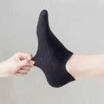 1/5 Pairs No Show Solid Socks, Simple & Breathable Unisex Boat Socks, Women'S Stockings & Hosiery - Image 7