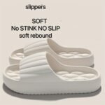 Soft Eva Slides For Women - No-Slip, Quick-Dry, Comfortable Shower & Beach Sandals, Pink, Lightweight & Breathable Design For All-Day Wear, Quickdry Footwear | Casual Slipon | Nonslip Sole, Bath Slippers - Image 9