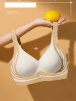 New Summer Style Women'S Lingerie With Fixed Cups, Gathers Side Breast, Prevents Sagging, Sexy Back Design, Comfortable And Seamless Bra. - Image 5