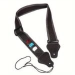 Multi-Use, Comfort-Fit Adjustable Guitar Strap - Woven Nylon, Black, With Paddle Holder For Enhanced Playing Experience - Image 8