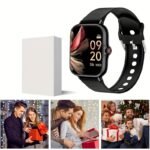 Smartwatch For Men & Women - Wireless 5.0, Multiple Sports Modes, Compatible With Iphone & Android, Usb Rechargeable, Battery, Stylish Black Design With Colorful Display, Perfect Gift For Any Occasion, Fitness Tracking Watch, Everyday Wearable, Modern Wearable, Durable Strap - Image 8