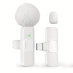 Wireless Lavalier Microphone For Smartphone, Laptop, Tablet Audio Video Recording For Live Streaming, Interviews And Vlogs, Podcasting Setup, Vlogging Equipment, Compact Design, Lightweight Mic, Sturdy Build, Highquality Mic, Recording Device, Wireless Mic, Journalists, Youtubers - Image 12