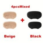 4/8/12Pcs Heel Sticker, Memory Foam, Anti-Drop, High Heel Shoes Heel Anti-Wear Foot Sticker, Big Change Small Artifact, Loafer Shoes, Leather Shoes, Half Size Pad, Change One Size, Half Size, Length 3.51In/9Cm, Width 1.97In/5Cm For Heel - Image 17